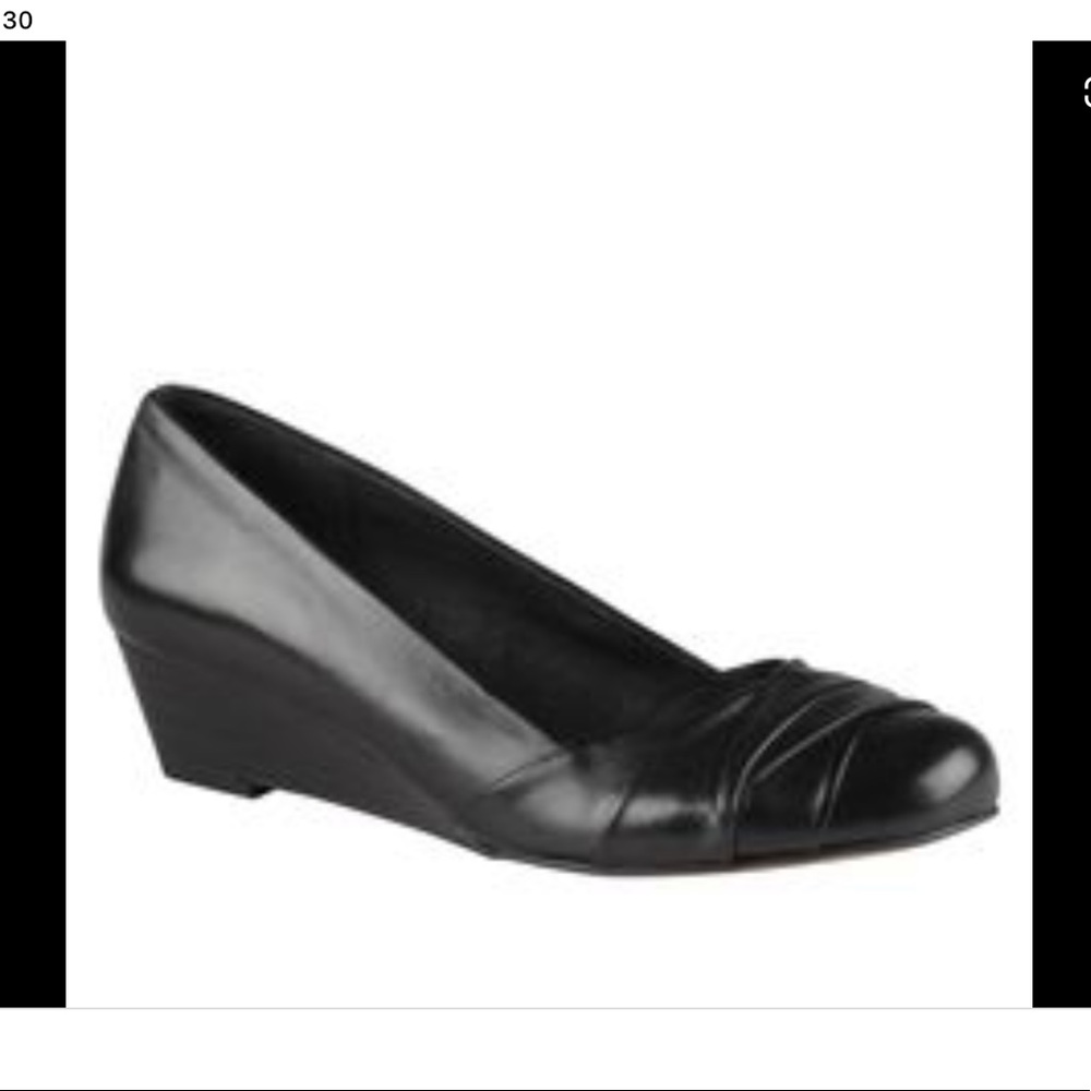 Aldo black Methelda wedges